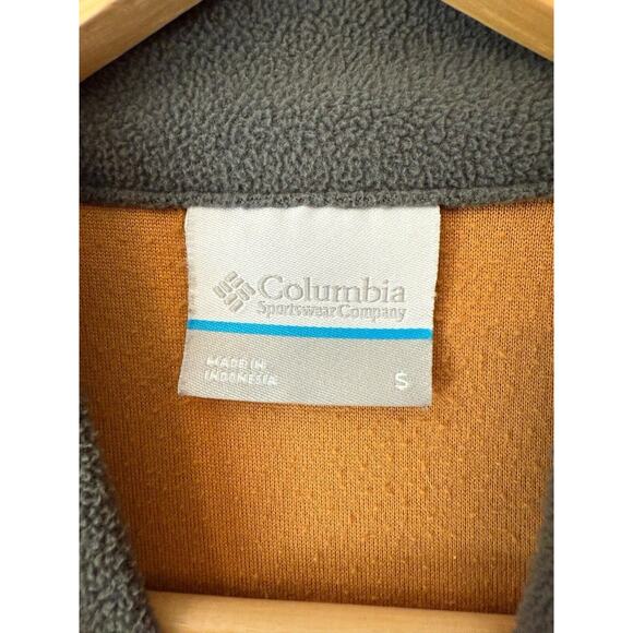 Columbia Sportswear Long Sleeve Shirt with Zipper Neck Size Small Womens Orange - Picture 4 of 7